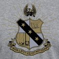 thumbnail image 3 of CafePress - Alpha Sigma Phi Coat Of Arms T Shirt - Mens Tri-blend T-Shirt, 3 of 4