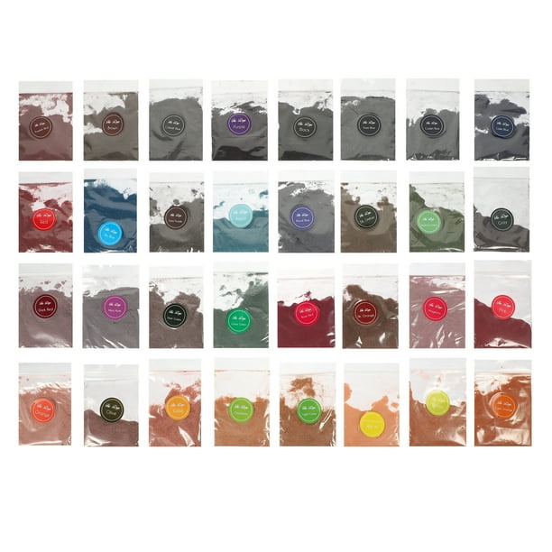 32 Bags Tie Dye Powder Refills Vibrant Colors Permanent Tie Dye Powder