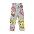 thumbnail image 2 of Vsdgher Cartoon Owls Print Mens Pajama Pants Sleep & Lounge Pants, PJ Bottoms With elastic waistb and Pockets, 2 of 5