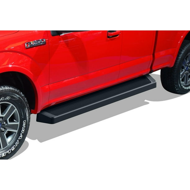 APS iBoard Black Running Boards Style Compatible with Ford F150 2015