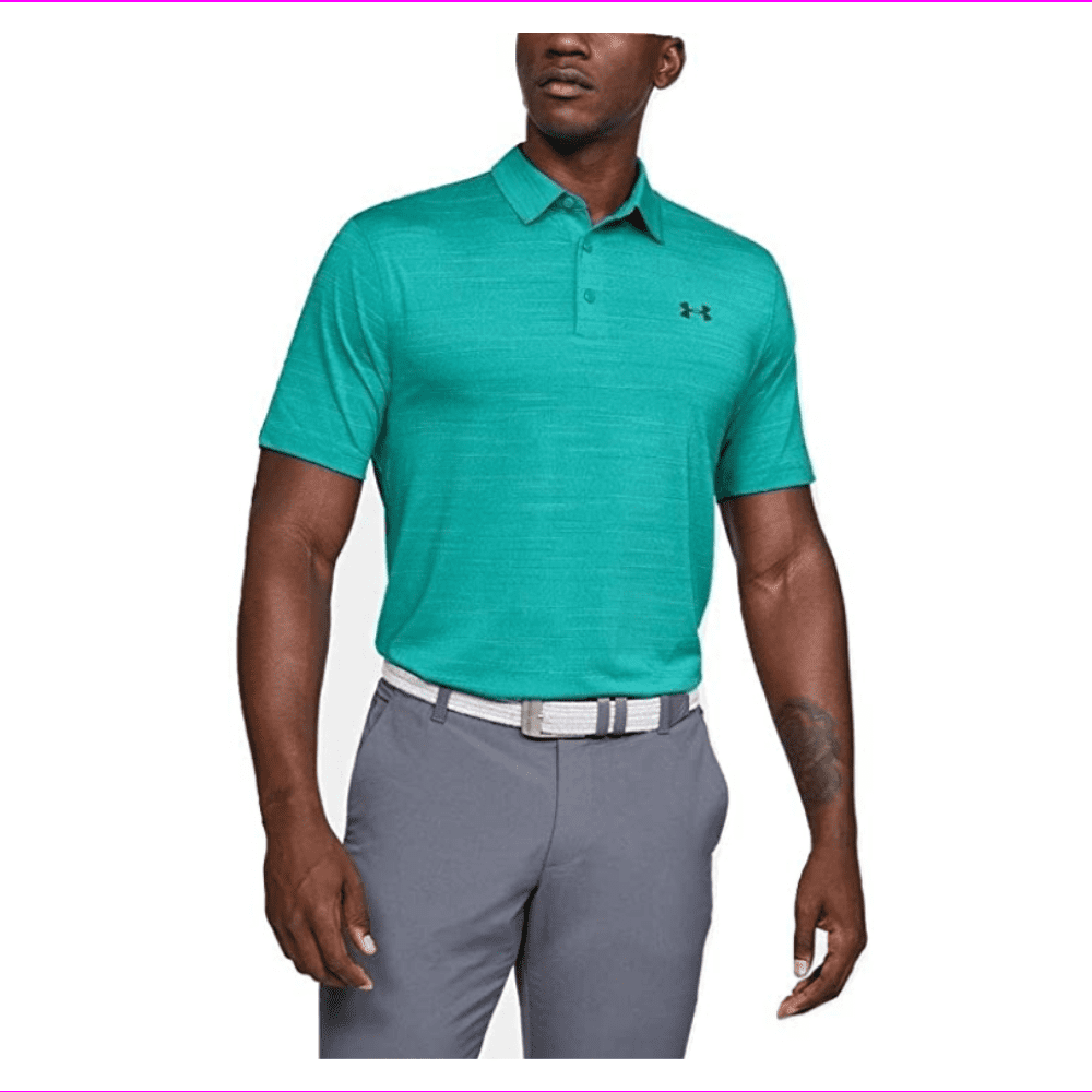 Details about   New Under Armour HeatGear Men's Loose Short Sleeve Polo Shirt Blue Size Medium 