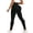 Black, variant on Anti Cellulite Leggings, 3D Compression High Waisted Lifting Yoga Pants, Tummy Control Breathable Stretch Opaque Workout Fitness Pants for Women