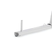 Everlast Dual Station Heavy Duty Powder Coated Steel Heavy and Speed Bag Stand, White