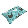 thumbnail image 3 of Haiem Pillowcase for Hair and Skin Queen - Lovely Roosters Printed Soft Pillowcase with Envelope Closure-20"x30", 3 of 9
