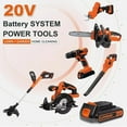 thumbnail image 6 of 2Pack 3600mAh Batteries and Charger Replacement for Black and Decker 20V Lithium Battery LBXR20 LBX20 LB20 LBX4020 LBXR20B-2 LST300 LST220, 6 of 12