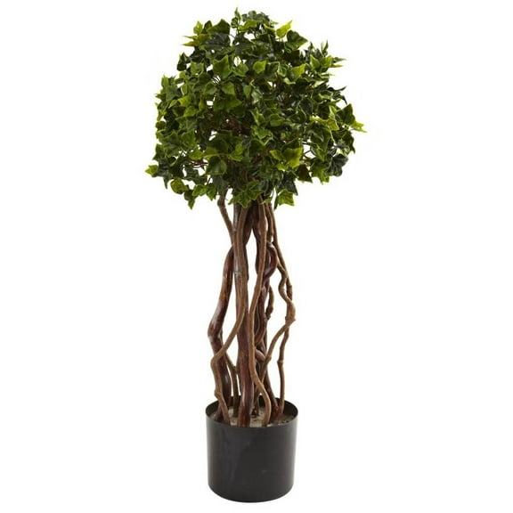 Nearly Natural 30in. English Ivy Artificial Topiary UV Resistant (Indoor/Outdoor)