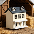thumbnail image 6 of XIBUFE 2026 New Miniature House Model Tiny Wooden House Decorative Model House Adorable Mini House for Home,Office,Shelf,Garden,Desk,Dollhouse, 6 of 6