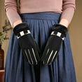 thumbnail image 4 of Guantes de invierno para mujer Guantes de mensajes de texto con pantalla táctil para clima frío - Guantes cálidos y térmicos a prueba de viento, 4 of 5