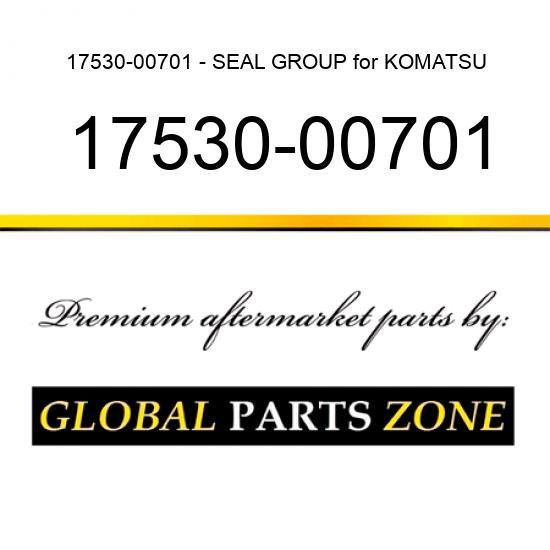 17530-00701 - SEAL GROUP for KOMATSU