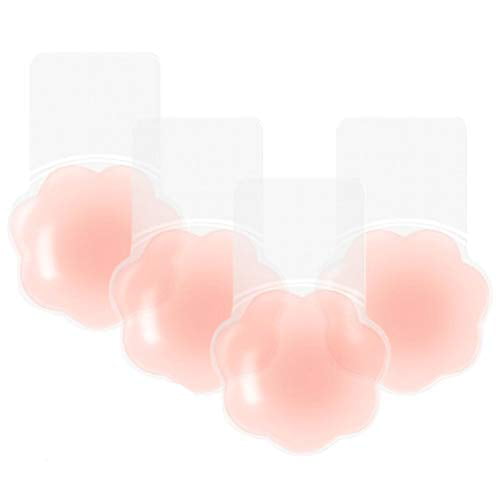 Nippleless Covers 5.1inch Silicone Breast Lift Reusable Pasties for A-D Cup