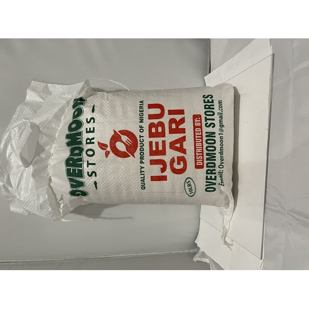 Gari Ijebu White Fermented Cassava Flakes 10 Lb Bag Walmart Com Walmart Com