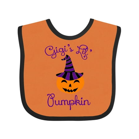 

Inktastic Gigi s Lil Pumpkin Gift Baby Boy or Baby Girl Bib