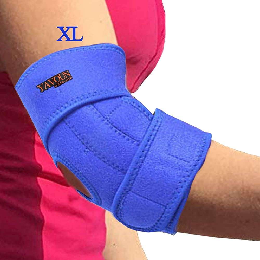 Jayli Elbow Support, Adjustable Tennis Elbow Support Brace, Great For