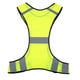 thumbnail image 3 of Chaleco De Seguridad Reflectante De Alta Visibilidad Ropa De Seguridad Para Correr De Noche Cintura Ajustable Tejido De Poliéster Naranja Lima Distancia Reflectante 200 Metros, 3 of 7
