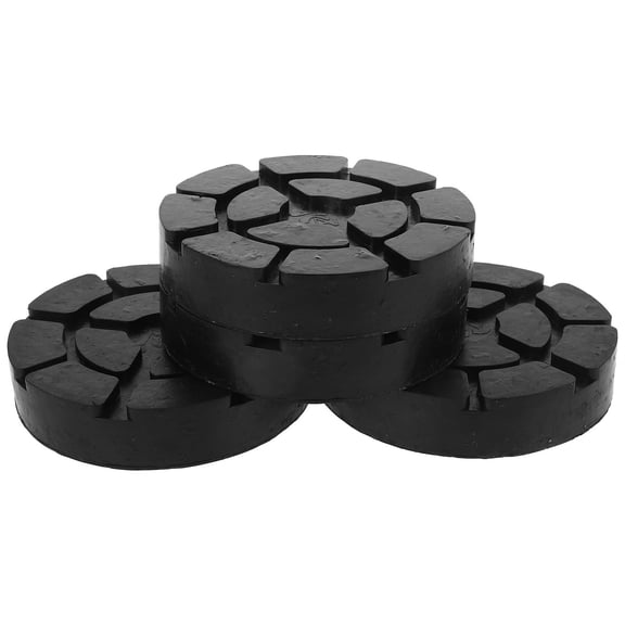 Raindrops 4Pcs Lifting Jack Pad Rubber Floor Jack Adapter Stable Support 12.00X12.00X2.50in