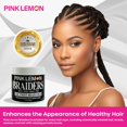 thumbnail image 5 of PINK LEMON Braiders (15 oz) - Maximum Hold, No Flaking, Long Lasting Hold, High Shine. For Micro, Inter, Dread, Faux, Loc, Twist, Braid, Edge., 5 of 5