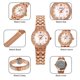 thumbnail image 3 of Reloj De Lujo Reloj Mujer Relojes Redondos Impermeables Casual Relojes De Cuarzo Mujer Oro, 3 of 9