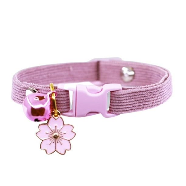Collar de Seguridad con Campana para Gato Pequeño, XS, Rosa Genérica Collar para Gato pequeño