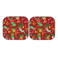 thumbnail image 7 of Gaeub X-mas and New Year Print 2-Piece Windshield Sun Shade,Foldable Car Front Window Sunshade,for Most Cars SUV Truck,Heat Blocker Visor Protector-Large, 7 of 7