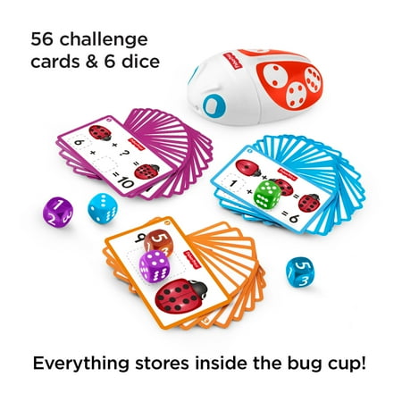 Fisher-Price Think & Learn Roll & Count Math Bug Preschool Game