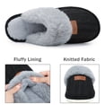 thumbnail image 2 of LNGOOR Cozy Fuzzy Slippers for Women - Ultra Soft Memory Foam  Warm Fuzz Lining  Indoor Outdoor Wear  Anti-Slip Sole  Breathable  Machine Washable  Perfect for Home  Travel  and Gifts, 2 of 7
