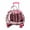 Pink, variant on Aqzb Pet Trolley Case Clear Ventilation Holes Silent Wheels Convenient Portable Cats Dogs Backpack for Travel _Clearance Storage Holder