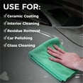 thumbnail image 6 of The Rag Company - The Pearl - Microfiber Towels For Cars - 320gsm, 16in x 16in, Green (12 Pack), 6 of 7