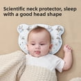 thumbnail image 4 of Almohada de silicona transpirable para bebé, cojín ortopédico antideslizante para dar forma a la cabeza para recién nacido, suministros para niños de 0 a 6 meses, 4 of 5