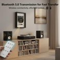 thumbnail image 3 of Reproductor de CD CoolGeek M1 Vertical para pared y escritorio Bluetooth, 3 of 9