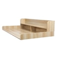 thumbnail image 3 of Limorve 54" Laundry Countertop Cover with 2-Tier Shelf, Non-Slip Washer/Dryer Topper for Utility Rooms Wooden Color one size, 3 of 10