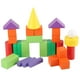 thumbnail image 1 of Bloques educativos, bloques de construcción de juguete educativo de construcción geométrica de madera para niños, rendimiento sólido, 1 of 8