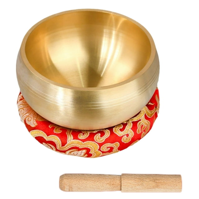 Cuenco Con Buda 8cm Mantra Meditación para Aliviar El Estrés Y Relajarse