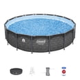 thumbnail image 4 of Coleman Power Steel 16 ft. x 42 in. Round Metal Frame Above Ground Pool Set, 4 of 9