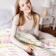 thumbnail image 5 of LHSHID Happy Birthday Blanket Gifts for Girls Women Floral Birthday Throw Blanket for Daughter Mom Bday Gift Ideas for Wife Grandma Happy Birthday Decorations Flannel Blanket for Female 40"x50", 5 of 9