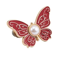 Summercome Pant Waist Tightener Butterfly Buttons Pins for Loose Jeans, 2025 New Adjustable Waist Buckle Extender Set Pants Clips for Waist, No Sewing for Jeans, Pants, Skirts (White)