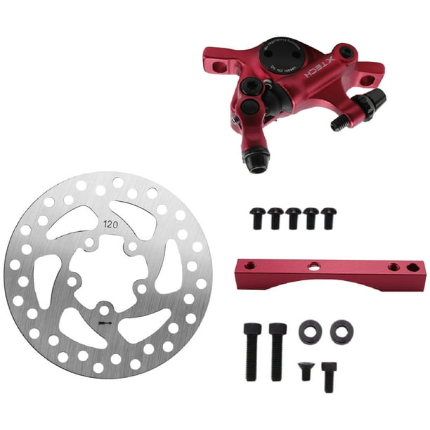 Electric Scooter Hydraulic Brake Adapter Kit Aluminum Disk Brakes Disc