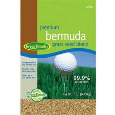 Barenbrug Usa GT1BERM Lb. Unhulled Bermuda Grass Seed - Walmart.com
