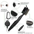 thumbnail image 4 of Kit de cepillo de limpieza para toallas y palos, herramienta de reparación de Divot con marcador de bola, accesorios, 3 uds., 4 of 10