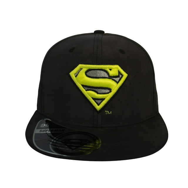 Gorra Superman IV Original Nueva Plana Negra