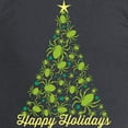 thumbnail image 3 of CafePress - Spider Christmas Tree Long Sleeve T Shirt - Long Sleeve Dark T-Shirt, 3 of 4