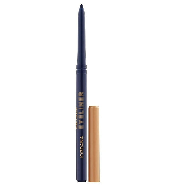 Jordana Eyeliner for Eyes Draw The Line Eyeliner Pencil Blue Devine
