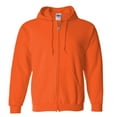 thumbnail image 3 of Gildan Heavy Blend  Adult Full Zip Hooded Sweatshirt Top, 3 of 5