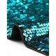 thumbnail image 5 of Camiseta brillante de lentejuelas para mujer de tallas grandes Agnes Orinda 4X azul real para fiesta en club, 5 of 6
