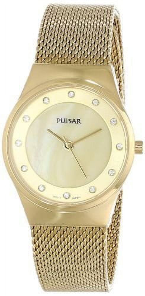 Pulsar Women\'s Gold Stainless Steel Silver Dial Watch PJ2014‎ Pulsar PJ2014 Women main image 2