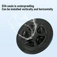 thumbnail image 4 of 4 Inch Deck Plate Round Detachable Circular Sealing Hatch Cover for Marine Deck Plate, Kayak, ABS Material, Easy Installation, Suitable for Various Vessels and Yachts, 4 of 7