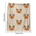 thumbnail image 5 of JLFNYA Christmas Blanket, 28" x 40" Christmas Throw Blanket, Christmas Throw Blanket for Couch, Christmas Throw Blankets, Super Soft Flannel Fleece Blanket, Christmas Gifts for Women, 5 of 5