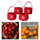 thumbnail image 2 of Conjunto de canastas de frutas deshidratadas para celebrar el Año Nuevo Chino, 4 piezas, decoraciones sencillas hechas a mano para hoteles 15cmx11cm, 2 of 9