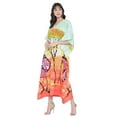thumbnail image 4 of Women's Plus Size Kaftan Dresses Boho Long Maxi Dress Ladies Casual Hippie Kimono Sleeve Loose Caftan Online, 4 of 8