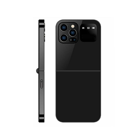 NEW For i16Pro Mini Unlocked Flip Mobile Phone 2 SIM Card Display Small Z6K7