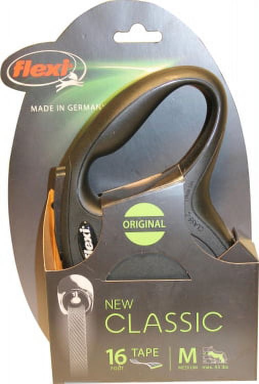 Flexi® Classic Tape for Small Animals Black Color Medium 5 M